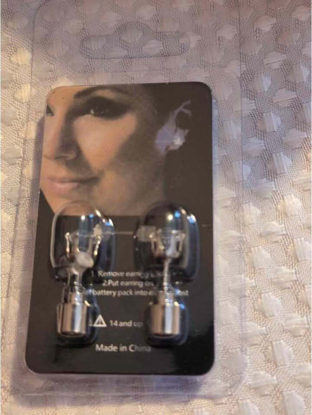 Platube CZ Light Up Earrings [COPY]